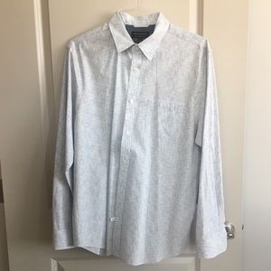 Men’s Banana Republic tailored slim fit shirt XL